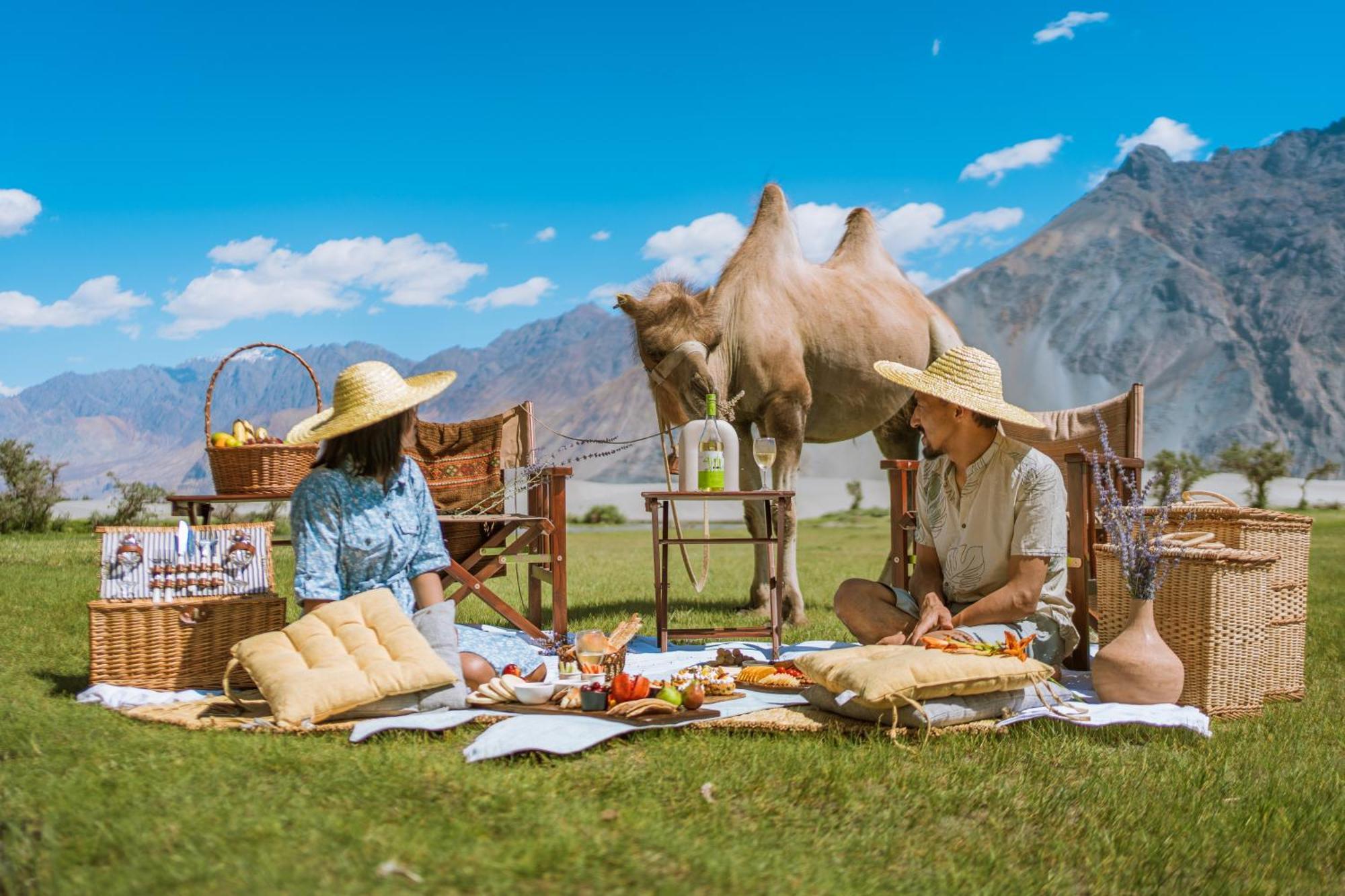 Stone Hedge Hotel Valle di Valle di Nubra Esterno foto